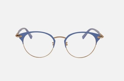MCM Shiny Gold/Blue Optical Eyeglasses NEW Original MCM2126A