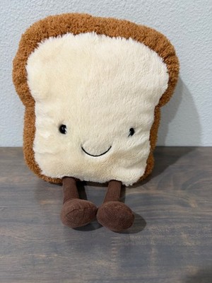 Jellycat Amuseable large 10  Toast Bread Plush Stuffed Toy