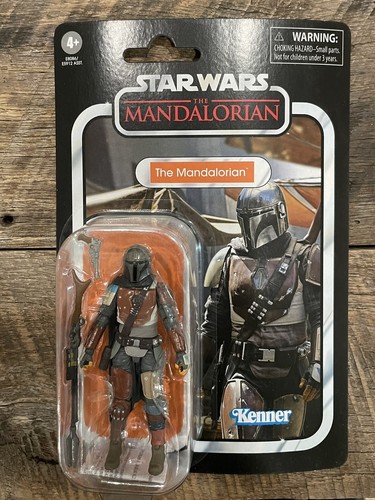 Kenner Star Wars The Mandalorian Retro Cara Dune & The Mandalorian (2) Figures - Picture 2 of 5