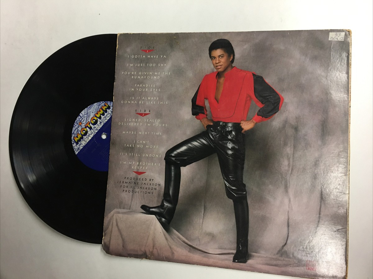Original I like your style Jermaine Jackson LP vinyl record A 12