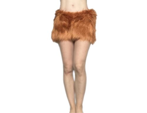 Handmade Faux Fur Skirt, Micro Mini Rave Furry Fuzzy Cute Sexy Many Colors - Picture 45 of 131