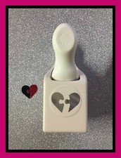 Martha Stewart PUZZLE HEART Craft Punch EUC 4