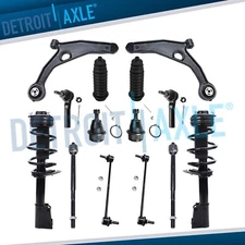 Front Strut Coil Spring Control Arm Suspension Kit for 2009-2015 Dodge Journey