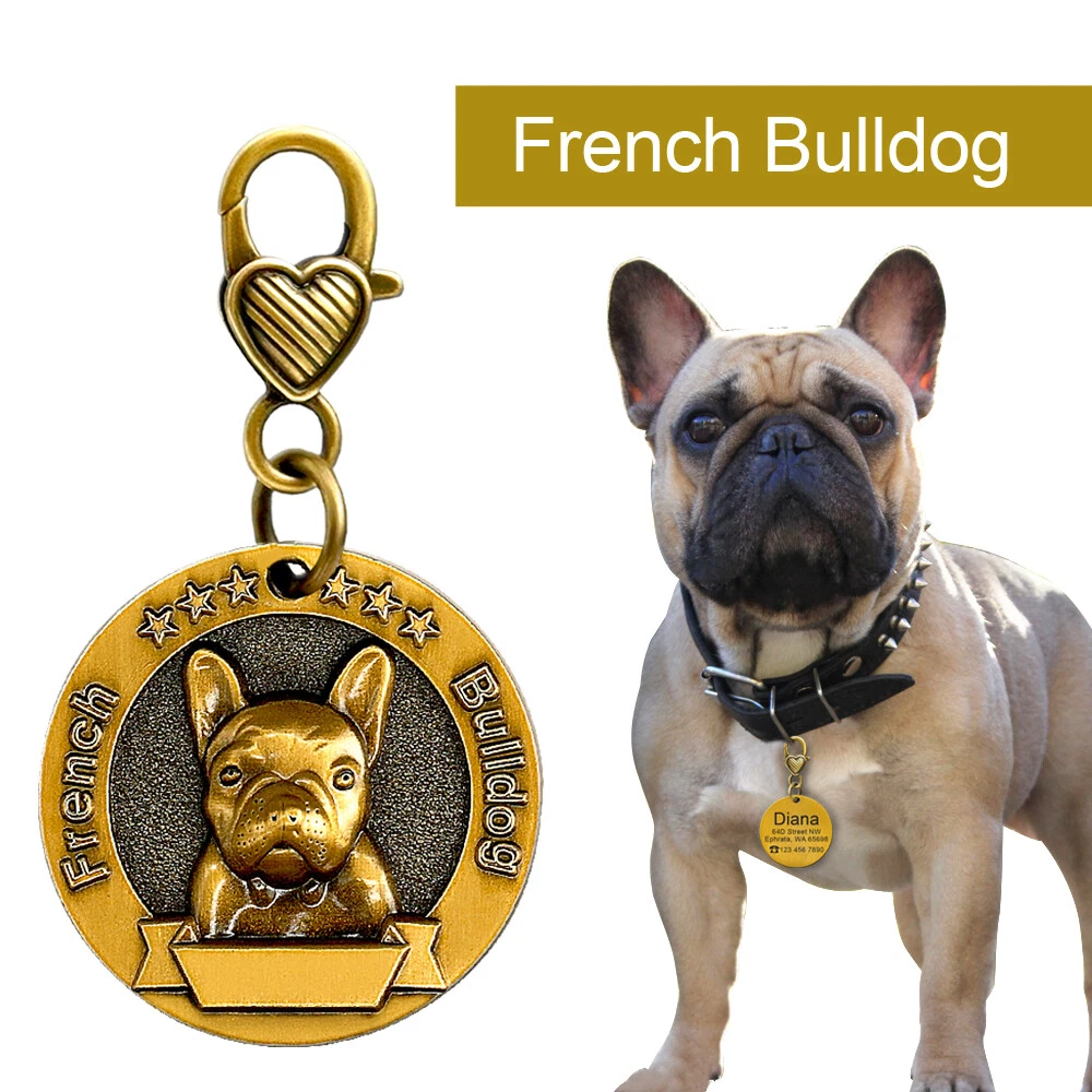 French Bulldog Keychain at Frenchie Closet–