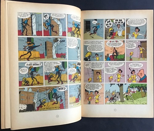 JOHAN ET PIRLOUIT La Pierre de Lune Réédition belge brochée 1964 Excellent état - Picture 10 of 15