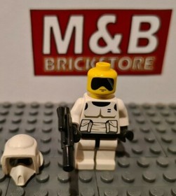 Lego Star Wars Minifigure Scout Trooper from set 7128 with Blaster #460#