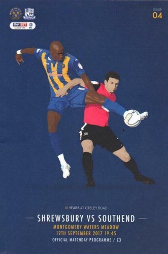 * 2017/18 - SHREWSBURY TOWN HOME PROGRAMMES - CHOOSE FROM LIST * - Picture 29 of 36