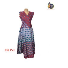 ANKARA WRAP DRESS