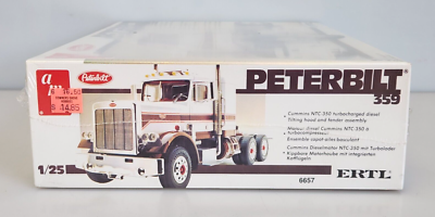 Maquette Camion Peterbilt 359 – AMT ERTL 6657 – Échelle 1:25 – À Construire, Occasion