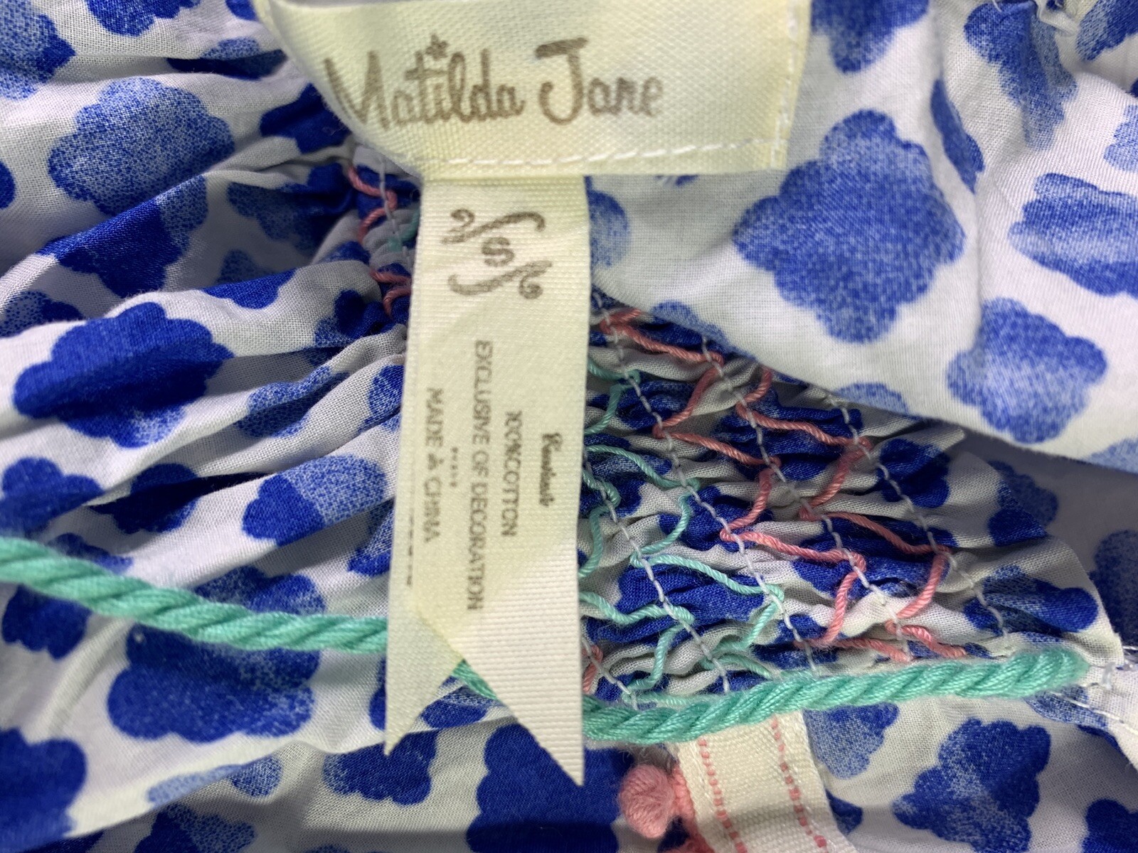 Matilda Jane Wandering Waters Tunic Flutter Sleeve Ta… Gem