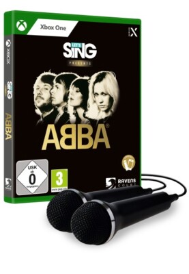 Xbox One Lets Sing ABBA Let's Sing + 2 Micro Mikrofone NEU