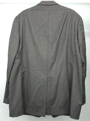 Lauren Ralph Lauren Men's 2 Button Suit Size 46 Regular Charcoal Gray 40 x 40 - Picture 4 of 9