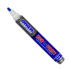 Blue Dykem Valve Action Markers - Box of 12 Markers