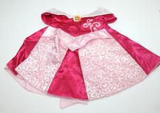 Build A Bear Outfit Dress Pink Satin Princess Ball Gown Cinderella Sophia Standa