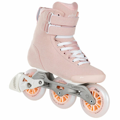 Powerslide Pheme 100 Damen-Inline-Skates Inliner Rosa Pink 100mm/83A