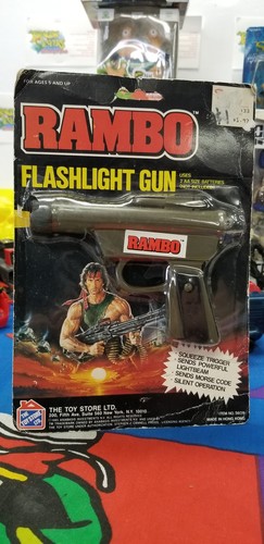 Pistolet lampe de poche The Toy Store LTD. RAMBO scellé ! - Photo 1 sur 7