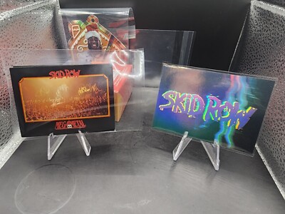 1991 Impel Mega Metal SKID ROW 17 Card Complete Set #99-115 + Hologram