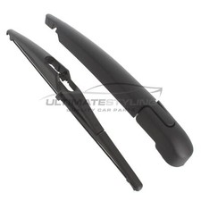 Rear Windscreen Wiper Arm & Blade Set 12" Fits Fiat 500X 334 2015-2023 Hatchback