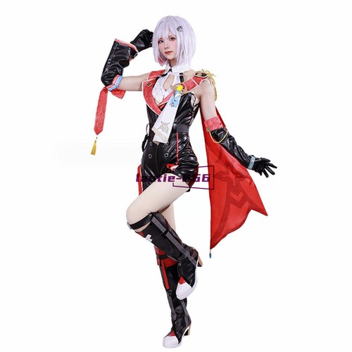 Honkai Star Rail Topaz Anime Cosplay Costume Women Dress Halloween Outfit New - Picture 3 of 19