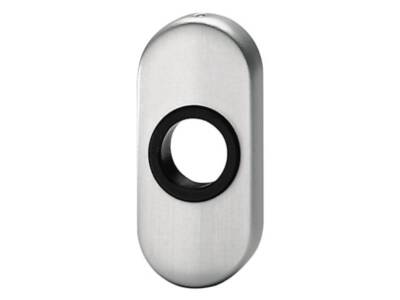 1er PACK(Stk) EDI 2033/0000/01 Drückerrosette 2033/0000 Aluminium F1 Schildstärk