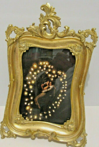 Gold Baroque 5 X 7 Frame Leaf Gold Victorian Style Picture Photo Frame 