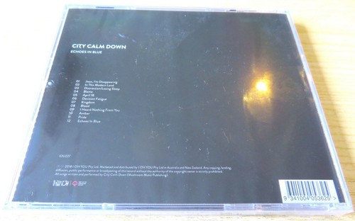 CITY CALM DOWN ECHOES IN BLUE 12 TRACK CD BRAND NEW & SEALED BUT CASES DAMAGED. - Picture 2 of 2