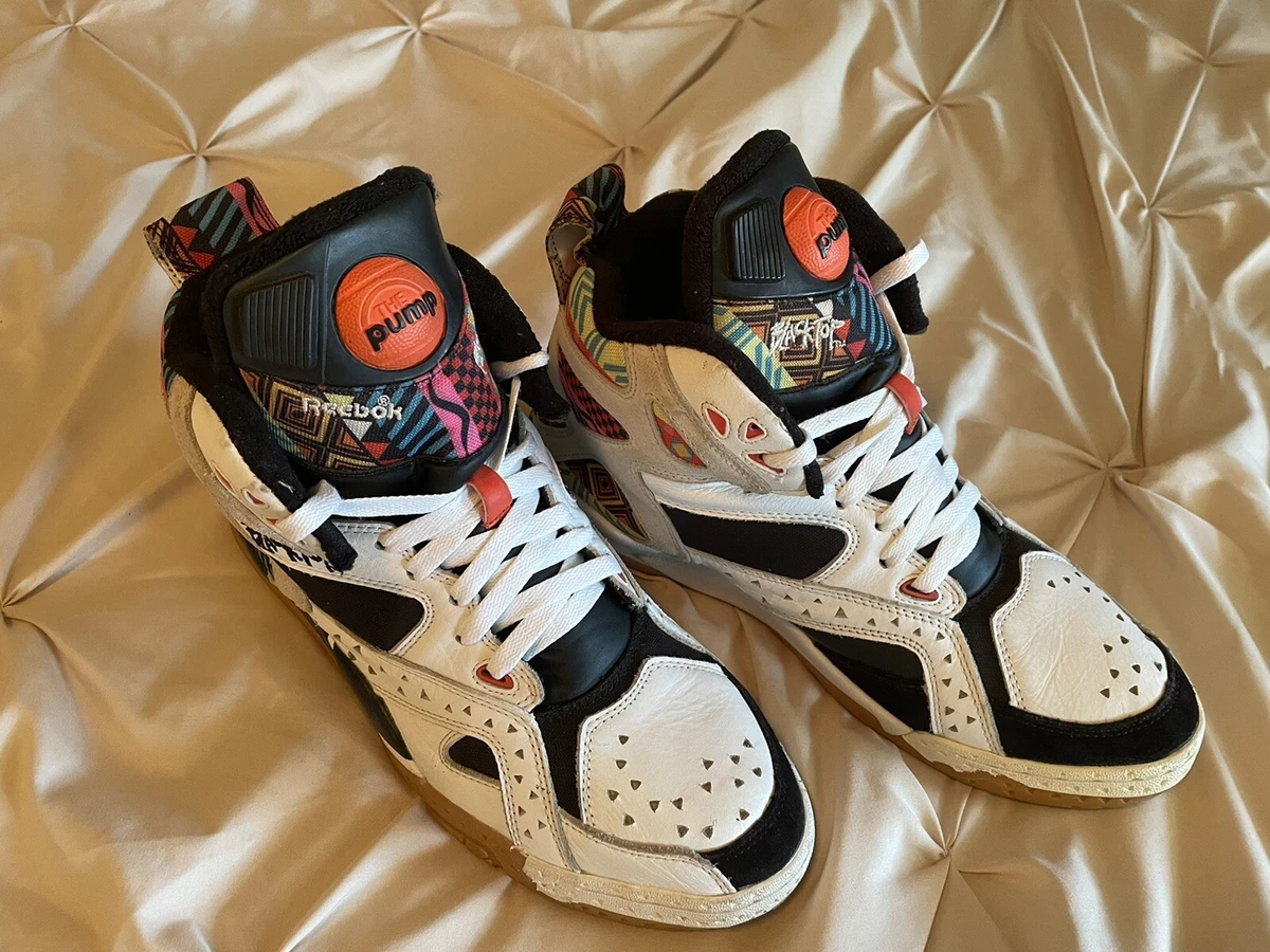 Reebok Pump Blacktop Tribal White/Black 10.5 |