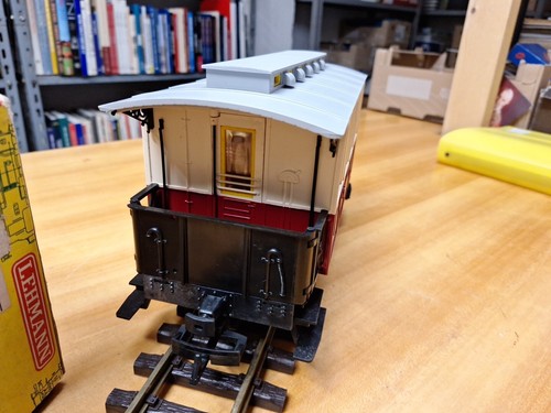 LGB 3011 Carrozza Passeggeri a 2 assi 3° classe Porte Apribili Scala G - Photo 4/9