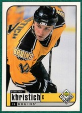 Dimitri Khristich - 1998-99 Upper Deck UD Choice #12 - Boston Bruins Hockey Card