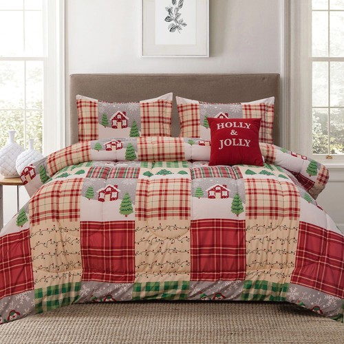 Twin or Full/Queen Holly Jolly Holiday 