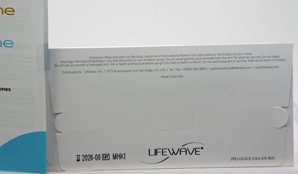 LifeWave Glutathione Patches LifeWave Y-age Glutathione