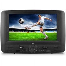 Ematic ED737 Car DVD Player, 7" LCD Black - Refurbished