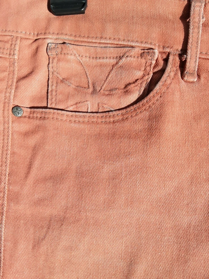 Habitual Orange Faded Skinny Jeans Size 28. Rare. - Image 4 of 4
