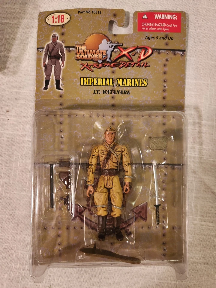 Soldados japoneses siglo XXI ULTIMATE SOLDIER XD 1:18 LT WATANABE Y PVT YAMATO Foto 2 de 4