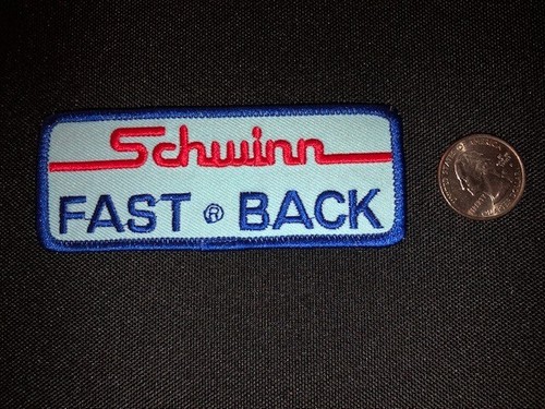 SCHWINN FAST BACK STINGRAY Embroidered Patch SUPER HIGH QUALITY IRON ON PATCH