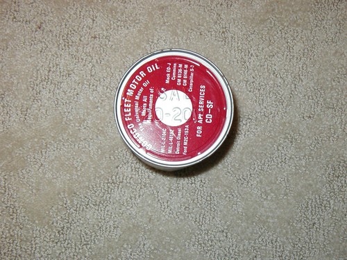 Conoco Motor Oil 20W-20 Can - Picture 2 of 2