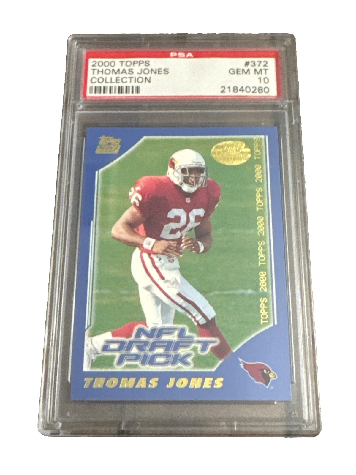 Thomas Jones Topps #372 Collection