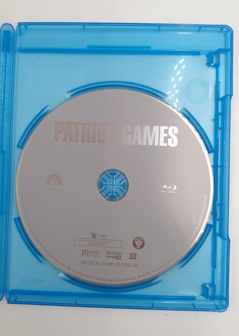 Patriot Games [Bluray] DVD, James Earl Jones, J.E. Freeman, Polly Walker, Samue 97361376387 eBay