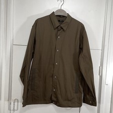 Uniqlo Jil Sander Shirt +J Khaki Green Long Sleeve Size Small