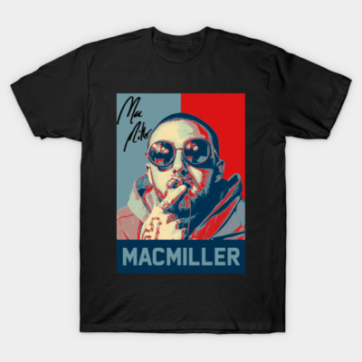 Smoking Mac Miller In Memories Cool Shirt Black Short Sleeve Men S-4XL
