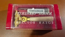 VINTAGE 1950 EVERSHARP - SCHICK INJECTOR RAZOR - IN CASE
