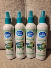 White Rain Advanced Formula Extra Hold Hair Spray Spritz 7 oz Each - Lot of 4 -