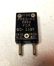 6850 KC Ham Military Radio FT-243 Vintage Quartz Crystal for BC-1335