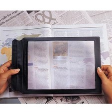 Full Page Sheet Magnifier 2x Magnification Books Reading Elderly