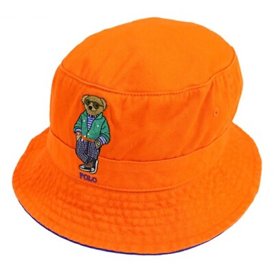 Polo Ralph Lauren Polo Bear Preppy Bear Safari Bucket Hat Cap