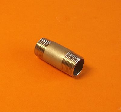 Edelstahl V4A Gewindefitting Schraubfitting Fittinge Doppelnippel  Nippel DN 8