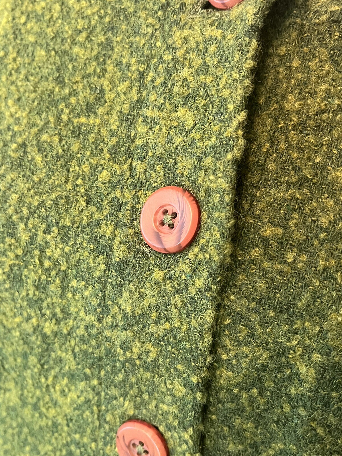 Madison Hill Jacket Long Button Front, Wool Blend… - image 3