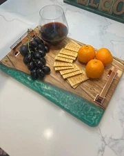 Handmade Epoxy Charcuterie / Serving Tray