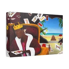 "Loves around the Corner" Classic Stretched Canvas Regular Print