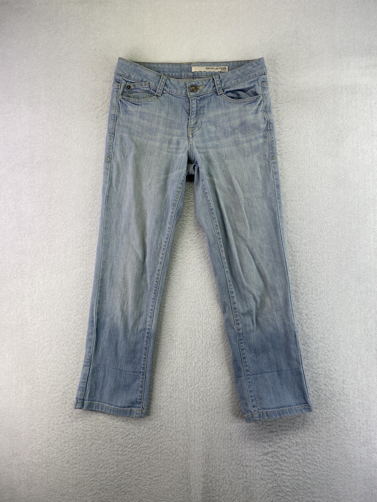 dkny straight leg jeans